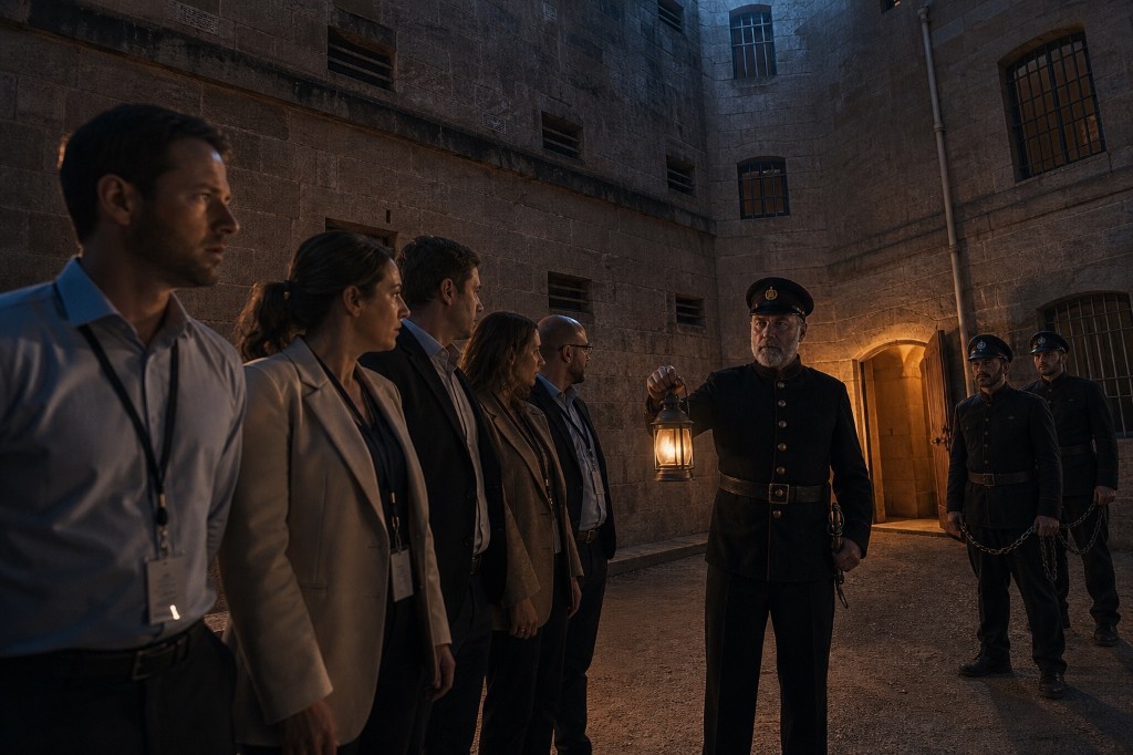 Story-world concept: closer Governor lantern inspection — original key still, fewer people